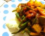 から揚げ粉は調味料♪夏野菜のカレー粉炒め作り方4写真
