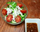 野菜もりもり❗冷しゃぶサラダp(^^)q作り方4写真