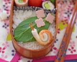 【キャラ弁】ちくわのカタツムリ弁当作り方3写真