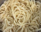 ズボラ 牛肉と椎茸の生クリームパスタ作り方2写真