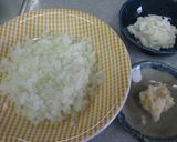 卵を使わない！チーズがとろけるハンバーグ作り方1写真