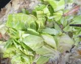 ズボラ 牛肉と椎茸の生クリームパスタ作り方6写真
