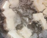 市販の素で簡単◎ニラ・トマト入り麻婆豆腐作り方6写真