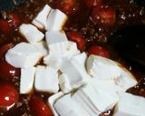市販の素で簡単◎ニラ・トマト入り麻婆豆腐作り方9写真