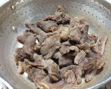 柔らか牛肉と濃厚牛肉スープ作り方2写真
