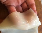 肝醤油で食べるイカ刺し作り方4写真