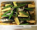 豆アジと夏野菜の南蛮漬け作り方5写真