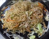 野菜いっぱい味噌焼きそば作り方4写真