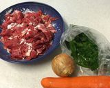 夏にがっつり牛肉ピーマン定食作り方1写真