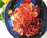 夏にがっつり牛肉ピーマン定食作り方2写真
