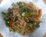 野菜いっぱい味噌焼きそば作り方5写真