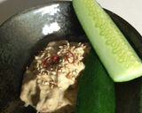 材料４つ！きゅうりと梅肉マヨソース作り方3写真