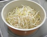 簡単！節約！水菜ともやしのさっぱりサラダ作り方2写真