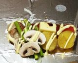 簡単!!鮭と帆立のホイル焼き☆*:.｡.作り方4写真