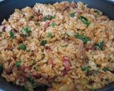バジルケチャップライスでオムライス作り方3写真