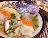 だしが絶品★豪快【鯛のアラ汁醤油仕立】♪作り方14写真