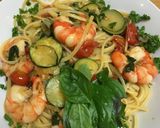 コテコテ・ガッツリ・エビパスタ作り方14写真