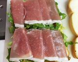 お休みの日のブランチにお勧め生ハムサンド作り方3写真