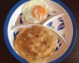 大さじだけ！朝の簡単ヘルシーパンケーキ作り方5写真