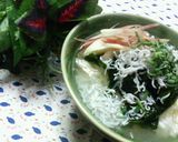 ワカメとしらすであっさり中華♡冷茶漬け♡作り方4写真