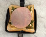 ほんのり味噌田楽風☆厚揚げのホットサンド作り方7写真
