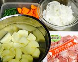 塩肉じゃが☆鶏もも肉で作り方1写真