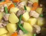 塩肉じゃが☆鶏もも肉で作り方5写真