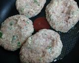 刻み大葉の和風バーグ☆作り方3写真