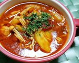 元気を出そう☆トマトベースのスープカレー作り方4写真