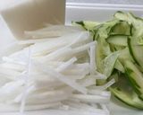 サッパリ食べれる！もずく和え♬作り方1写真