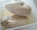 鶏ハムと野菜の冷やし塩ラーメン作り方1写真