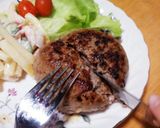 ＊肉汁がどばぁ～っと溢れるハンバーグ＊作り方12写真