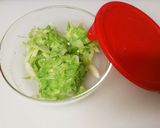 作置きコールスロー用シャキシャキキャベツ作り方7写真