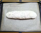 甘納豆入り★黒ごまさつまいもフランスパン作り方10写真