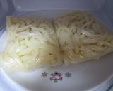 レンジでゆでた麺でつくる　かまたまうどん作り方1写真
