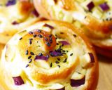 甘納豆入り★黒ごまさつまいもフランスパン作り方21写真
