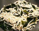 えのきとわかめの簡単和え物♪作り方5写真