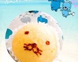 HMで簡単ふんわり蒸しパン&お絵描き作り方9写真