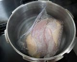 成形なし！パサつかない！簡単鶏ハム★作り方5写真