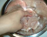 鶏肉de塩チンジャオロース作り方1写真