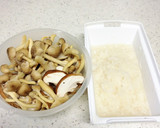 麺つゆで簡単♬きのこのおろし煮☆作り方1写真