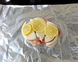 鶏肉のホイル包みレモン風味作り方2写真