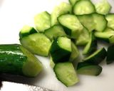 簡単！胡瓜とたくあんの辛み会え作り方1写真