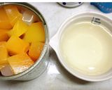 七夕〜ブルーゼリー カルピスシャーベット作り方2写真