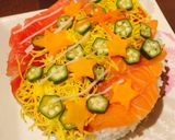 イベントでも活躍！簡単ちらし寿司ケーキ☆作り方9写真