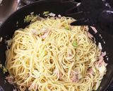 梅昆布茶で簡単和風オイルパスタ♪作り方5写真