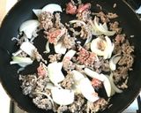茄子と豚ひき肉の中華風炒め!作り方4写真