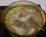 台湾☆鶏手羽元と大根のスープごはん作り方4写真