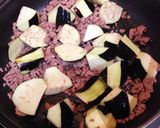 旦那絶賛♡ナスと厚揚げの肉味噌炒め作り方5写真