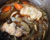鶏モモほろほろ煮作り方5写真